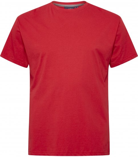 North Latitude T-Shirt O-Neck Red TALL - TALL T-shirts - Lange T-shirts Mænd