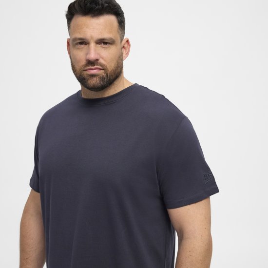 North Latitude T-Shirt O-Neck Navy Blue TALL - TALL T-shirts - Lange T-shirts Mænd