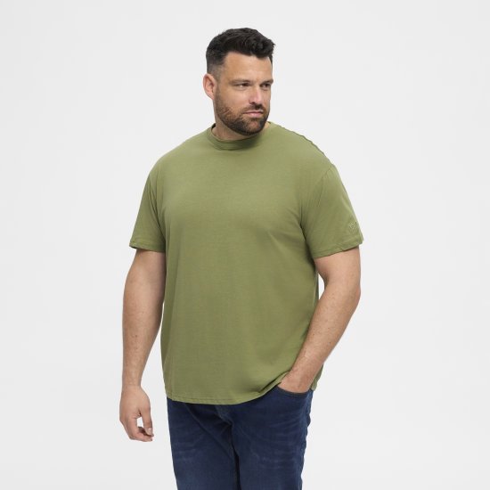 North Latitude T-Shirt O-Neck Olive Green TALL - TALL T-shirts - Lange T-shirts Mænd
