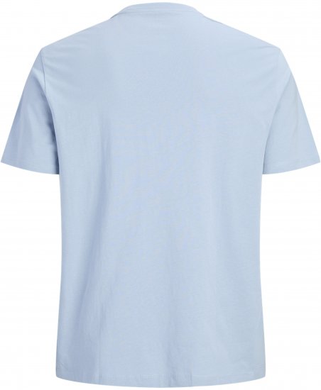 Jack & Jones Alex T-Shirt Lyseblå - T-shirts - T-shirts i store størrelser - 2XL-14XL