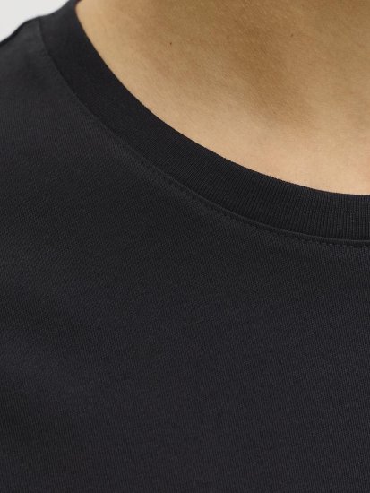 Jack & Jones Dover Denim O-Neck T-Shirt Black - T-shirts - T-shirts i store størrelser - 2XL-14XL