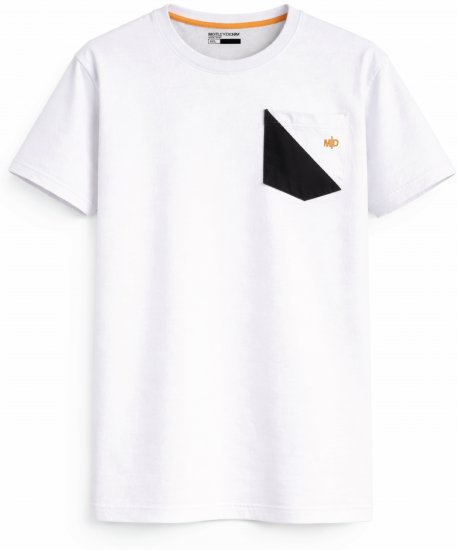 Motley Denim Milan T-shirt Hvid - T-shirts - T-shirts i store størrelser - 2XL-14XL
