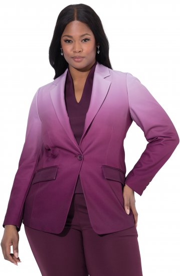 Ulla Popken Blazer Med Farveovergang Bær - Blazere - 