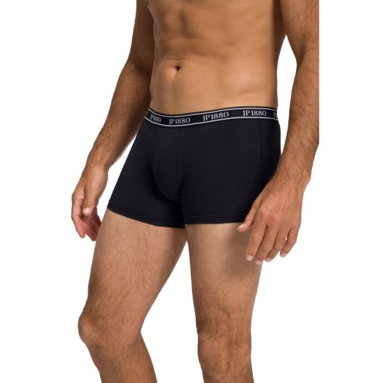JP1880 Boxershorts Flexnamic 2-Pack Black - Undertøj og badetøj - Badetøj og Undertøj i store størrelser 