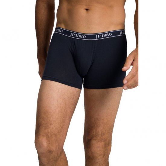 JP1880 Boxershorts Flexnamic 2-Pack Navy/Grey - Undertøj og badetøj - Badetøj og Undertøj i store størrelser 