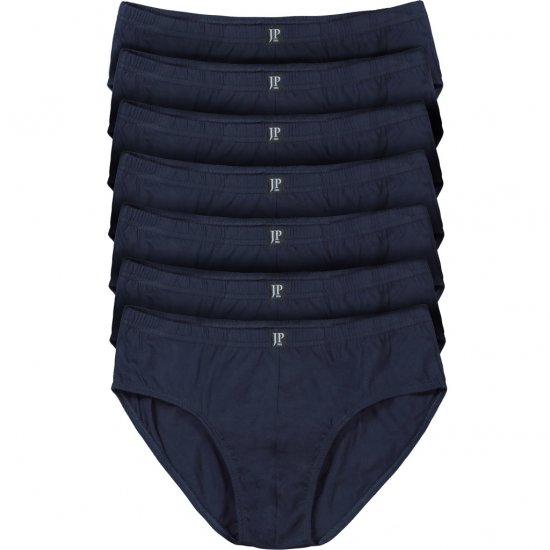 JP1880 Briefs OEKO-TEX 7-Pack Blue - Undertøj og badetøj - Badetøj og Undertøj i store størrelser 