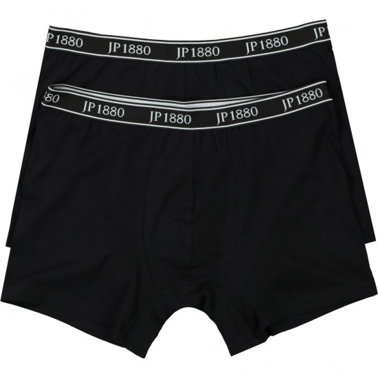 JP1880 Boxershorts FLEXNAMIC Black - Undertøj og badetøj - Badetøj og Undertøj i store størrelser 