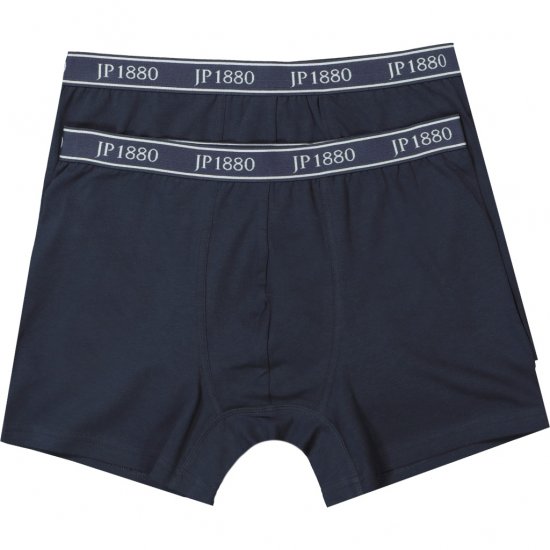 JP1880 Boxershorts FLEXNAMIC 2-Pack Dark Navy - Undertøj og badetøj - Badetøj og Undertøj i store størrelser 