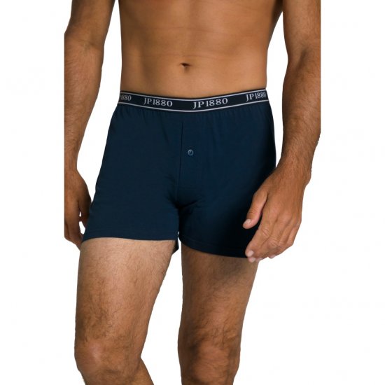 JP1880 Boxershorts FLEXNAMIC 2-Pack Blue - Undertøj og badetøj - Badetøj og Undertøj i store størrelser 