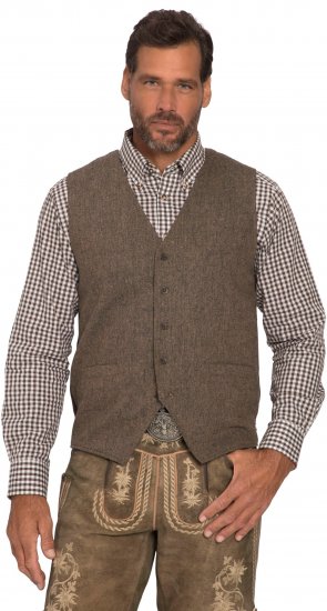 JP1880 Vest Tweed Wool Blend Traditional Light Brown - Festtøj - Festtøj – Fejr stilfuldt og behageligt
