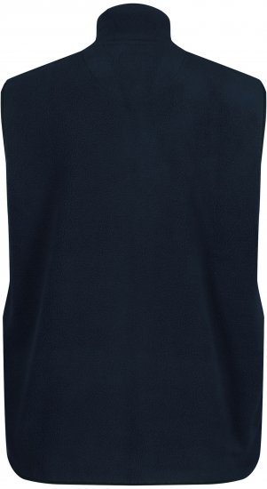 JP1880 Fleece Gilet Stomach Fit Navy - Jakker - Jakker i store størrelser, 2XL- 12XL
