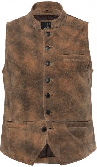 JP1880 Vest Traditional Cowhide Brown - Festtøj - Festtøj – Fejr stilfuldt og behageligt