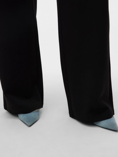 Vero Moda Berlin Zamira Wide Leg Pants Black - Bukser - 