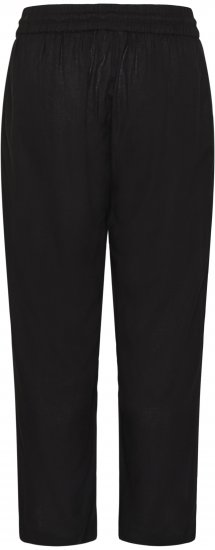 Kaffe Curve Mille Wide Pants Black Deep - Stofbukser - 