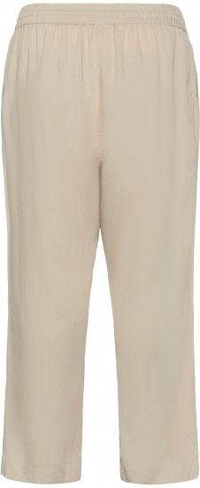 Kaffe Curve Mille Wide Pants Feather Grey - Stofbukser - 