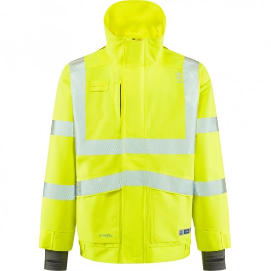 Leo Dartmoor Ecoviz 15K Performance+ Breathable Bomber Jacket Hi-Vis Yellow - Arbejdstøj - Arbejdstøj i store størrelser