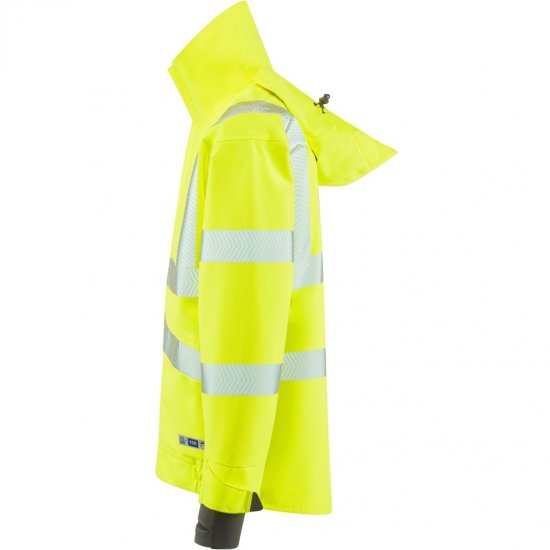 Leo Dartmoor Ecoviz 15K Performance+ Breathable Bomber Jacket Hi-Vis Yellow - Arbejdstøj - Arbejdstøj i store størrelser
