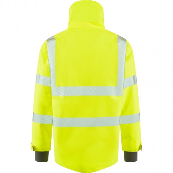 Leo Dartmoor Ecoviz 15K Performance+ Breathable Bomber Jacket Hi-Vis Yellow - Arbejdstøj - Arbejdstøj i store størrelser
