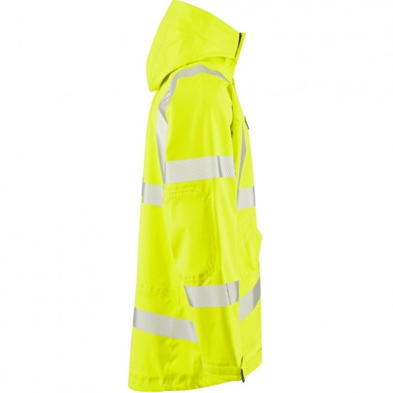 Leo Marisco LTEC 20K High Performance Breathable Waterproof Hi-Vis Yellow - Arbejdstøj - Arbejdstøj i store størrelser