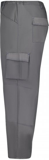 Adamo 109111 Classic Cut Work Trousers Grey - Arbejdstøj - Arbejdstøj i store størrelser
