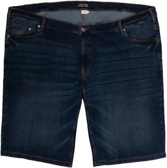 Lavecchia 0908 Bermuda Denim Shorts Blue - Shorts - Shorts i store størrelser - W40-W60