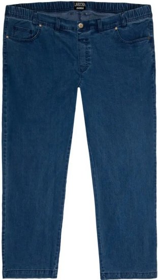 Lavecchia 0801 Jeans Comfort Fit with Stretch Waist Blue - Jeans og Bukser - Herrejeans og bukser i store størrelser W40-W70