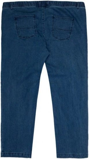 Lavecchia 0801 Jeans Comfort Fit with Stretch Waist Blue - Jeans og bukser - Herrejeans og bukser i store størrelser W40-W70
