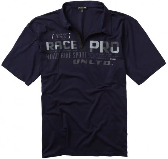 Lavecchia 2030 Polo Shirt Short Sleeve Navy - Polotrøjer - Polotrøjer 2XL-8XL