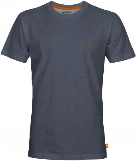Motley Denim Stockholm T-shirt Light Indigo - T-shirts - T-shirts i store størrelser - 2XL-14XL