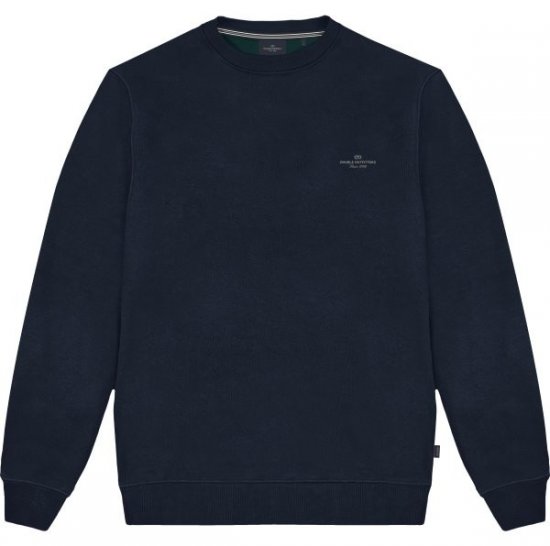 Double Outfitters MTOP-1141 Sweatshirt Mørkeblå - Trøjer og hættetrøjer - Trøjer og Hættetrøjer i store størrelser - 2XL-14XL