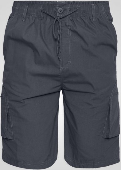 D555 Nick Cargoshorts med Elastisk Talje Grå - Shorts - Shorts i store størrelser - W40-W60
