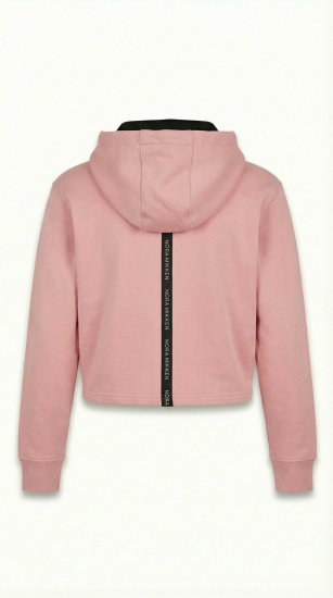 Nora Mikken KAMILLA Cropped Hoodie Peach Whip - DAMETØJ XS-XXL - 