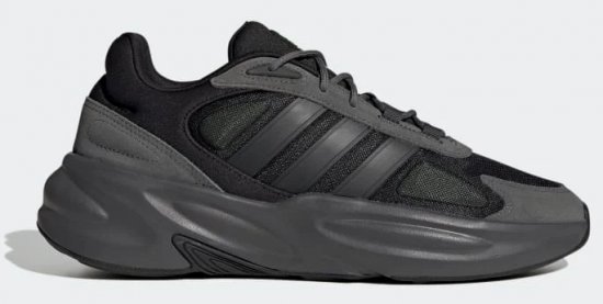 Adidas Ozelle Cloudfoam Core Black Sneakers - Herresko 40-52 - 
