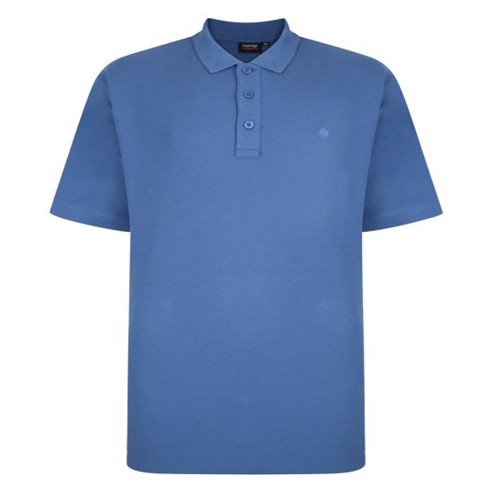 Espionage P074C Kortærmet Poloshirt Kornblå - Polotrøjer - Polotrøjer 2XL-8XL