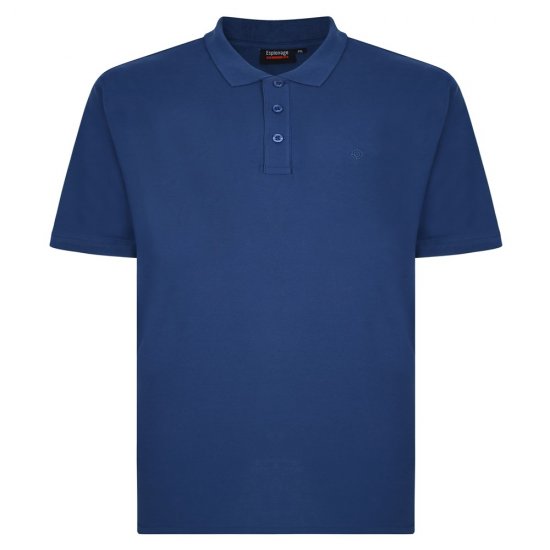 Espionage P074C Kortærmet Poloshirt Mørkeblå - Polotrøjer - Polotrøjer 2XL-8XL