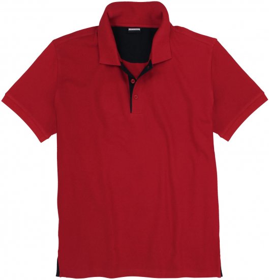 Adamo Pablo Comfort fit Polo Shirt Red - Polotrøjer - Polotrøjer 2XL-8XL