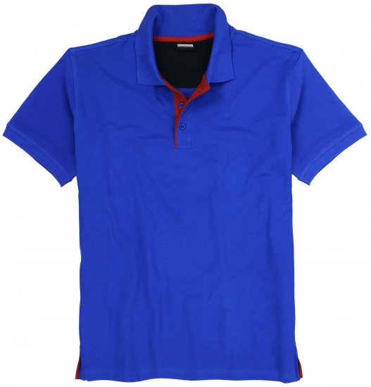 Adamo Pablo Comfort fit Polo Shirt Royal Blue - Polotrøjer - Polotrøjer 2XL-8XL