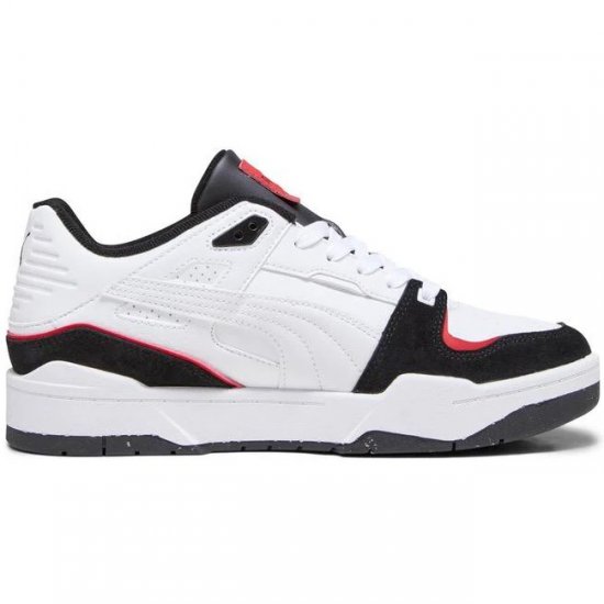 Puma Slipstream Bball Mix Men Sneakers White-Black-Red - Herresko 40-52 - 