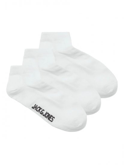Jack & Jones Louis Strømper Hvid 3-pak - Undertøj og badetøj - Badetøj og Undertøj i store størrelser 