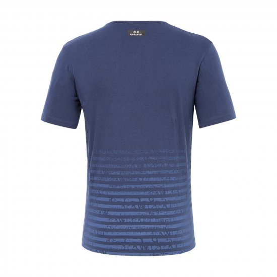 Rawcraft Reeder T-shirt Blue - T-shirts - T-shirts i store størrelser - 2XL-14XL