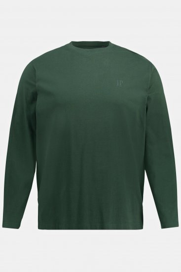 JP1880 Long Sleeve OEKO-TEX T-shirt Green - T-shirts - T-shirts i store størrelser - 2XL-14XL