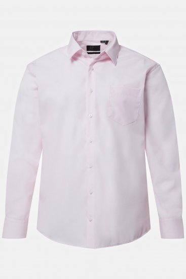 JP1880 Shirt Business Long Sleeve Pink - Skjorter - Skjorter til store mænd 2XL- 8XL
