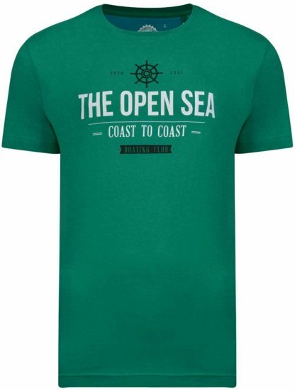 Kam Jeans 5254 Shamrock T-shirt - T-shirts - T-shirts i store størrelser - 2XL-14XL