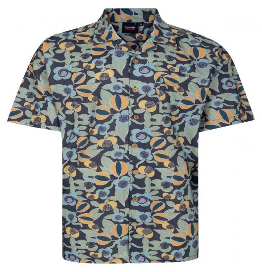 Espionage SH461 Blomstret skjorte multi - Skjorter - Skjorter til store mænd 2XL- 8XL