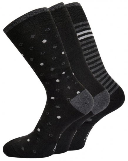 Smith & Jones Smitty 3-pack Strømper (46-49) - Undertøj og badetøj - Badetøj og Undertøj i store størrelser 