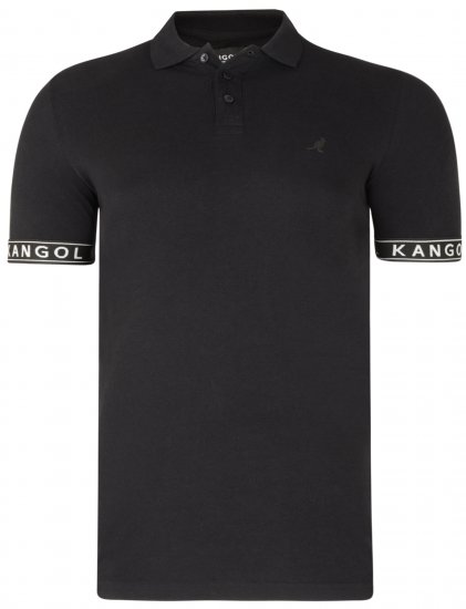 Kangol Steep Polo Black - Polotrøjer - Polotrøjer 2XL-8XL