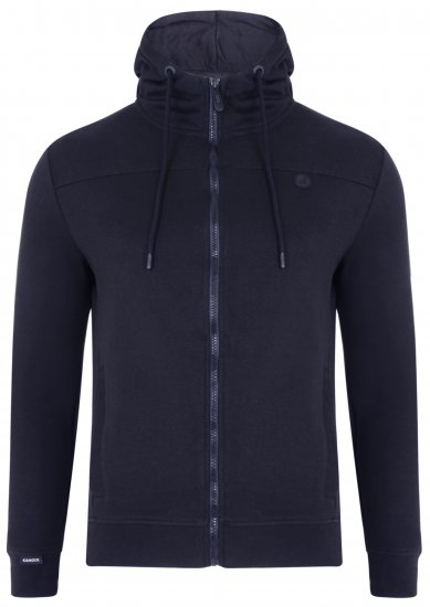 Kangol Terrain Hoodie Navy - Trøjer og hættetrøjer - Trøjer og Hættetrøjer i store størrelser - 2XL-14XL