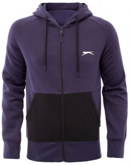 Slazenger Tommy Hoodie Navy - Trøjer og hættetrøjer - Trøjer og Hættetrøjer i store størrelser - 2XL-14XL