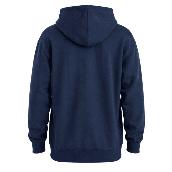 Motley Denim Copenhagen Hoodie Dark Indigo - Trøjer og hættetrøjer - Trøjer og Hættetrøjer i store størrelser - 2XL-14XL