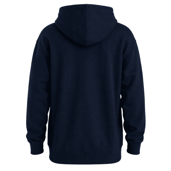 Motley Denim Copenhagen Hoodie Navy - Trøjer og hættetrøjer - Trøjer og Hættetrøjer i store størrelser - 2XL-14XL